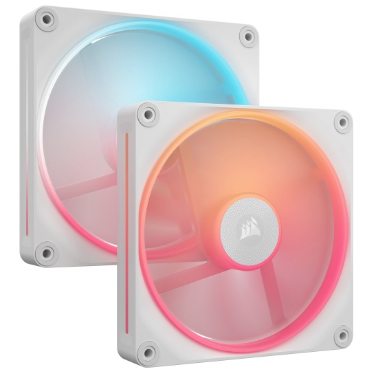 Corsair iCUE LINK LX140-R RGB Computer case Fan 14 cm White 2 pc(s) Image
