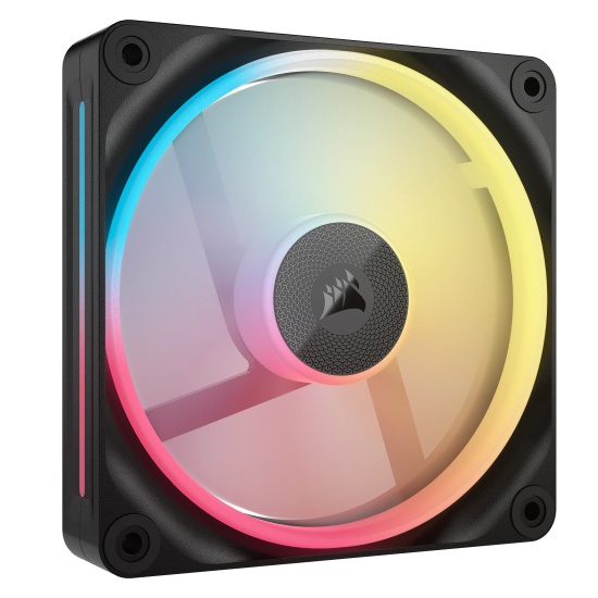 Corsair iCUE LINK LX120-R RGB Computer case Fan 12 cm Black 1 pc(s) Image Corsair iCUE LINK LX120-R RGB Computer case Fan 12 cm Black 1 pc(s) Image