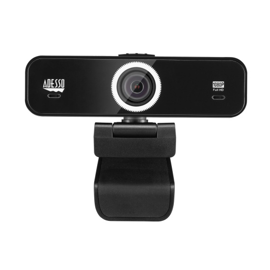 Adesso CyberTrack K1 webcam 2.1 MP 1920 x 1080 pixels USB 2.0 Black Image