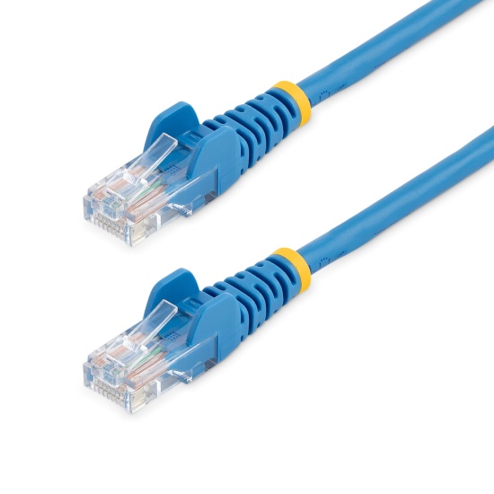 StarTech.com Cat5e Ethernet Patch Cable with Snagless RJ45 Connectors - 7 m, Blue Image