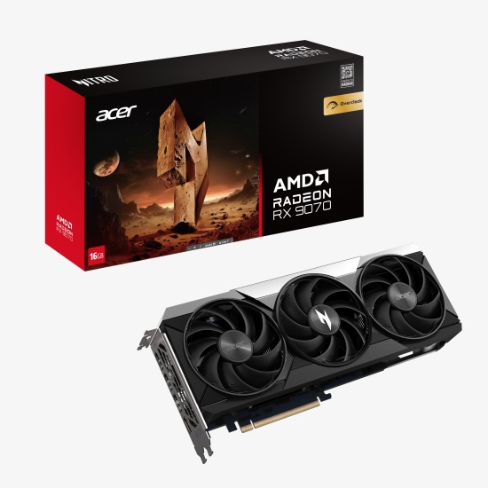 Acer Nitro Radeon RX 9070 OC 16GB AMD GDDR6 Image