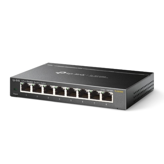 TP-Link 8-Port 10/100/1000Mbps Desktop Network Switch Image TP-Link 8-Port 10/100/1000Mbps Desktop Network Switch Image