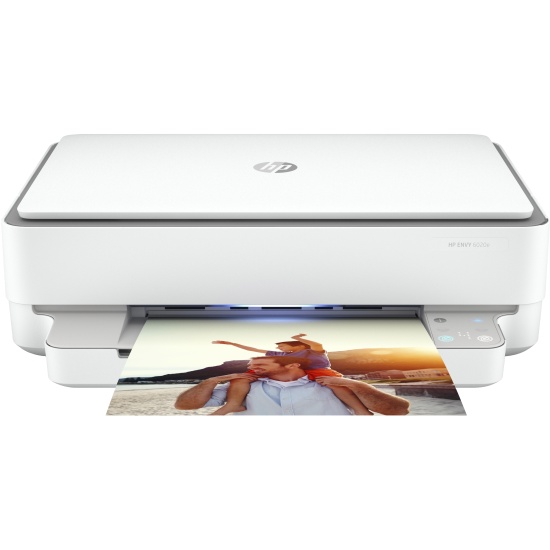 HP ENVY HP 6020e All-in-One Printer, Color, Printer for Home and home office, Print, copy, scan, Wireless; HP+; HP Instant Ink eligible; Print from phone or tablet Image