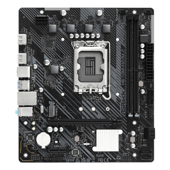 Asrock H610M-H2/M.2 Intel H610 LGA 1700 micro ATX Image