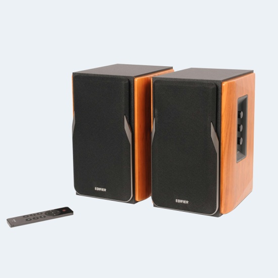 Edifier R1380DB-BR loudspeaker Black, Brown Wired & Wireless 42 W Image