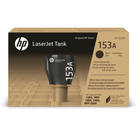HP 153A Black Original LaserJet Tank Toner Reload Kit Image