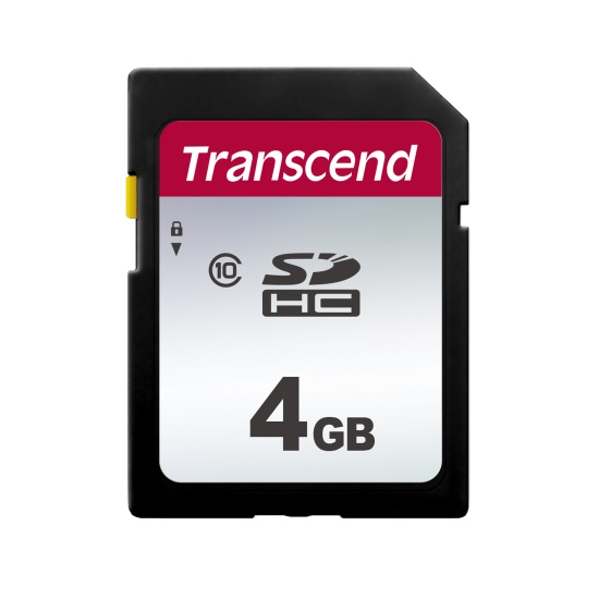 Transcend SD Card SDHC 300S 4GB Image