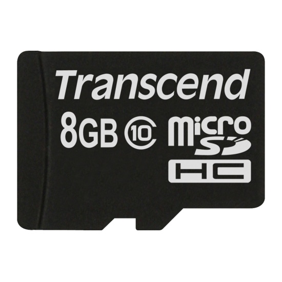 Transcend microSDXC/SDHC Class 10 8GB Image