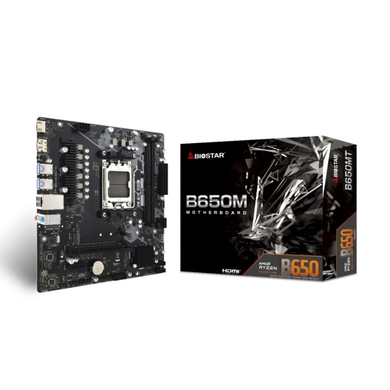 Biostar B650MT motherboard AMD B650 Socket AM5 micro ATX Image