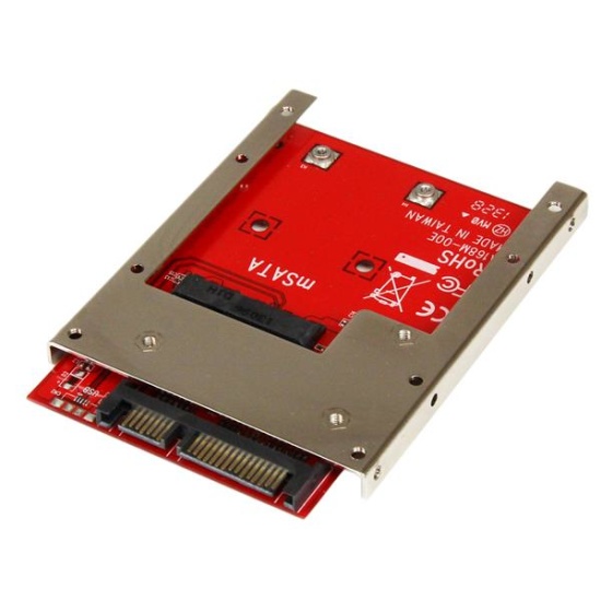 StarTech.com mSATA SSD to 2.5in SATA Adapter Converter Image