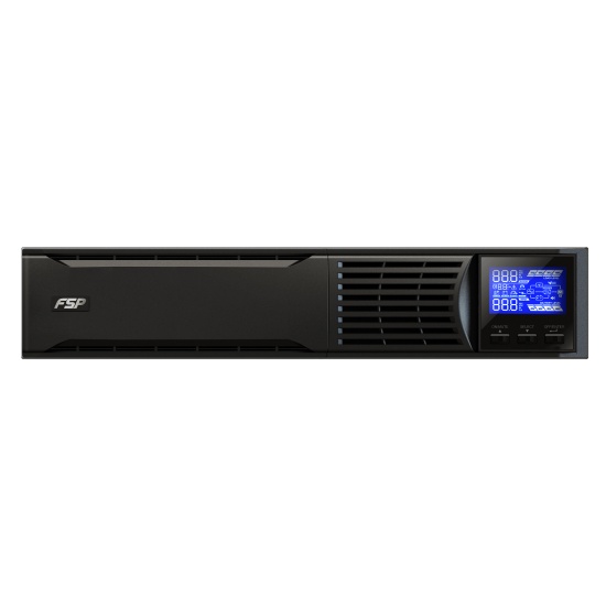 FSP Champ Rack 3K uninterruptible power supply (UPS) Double-conversion (Online) 3 kVA 2700 W 3 AC outlet(s) Image