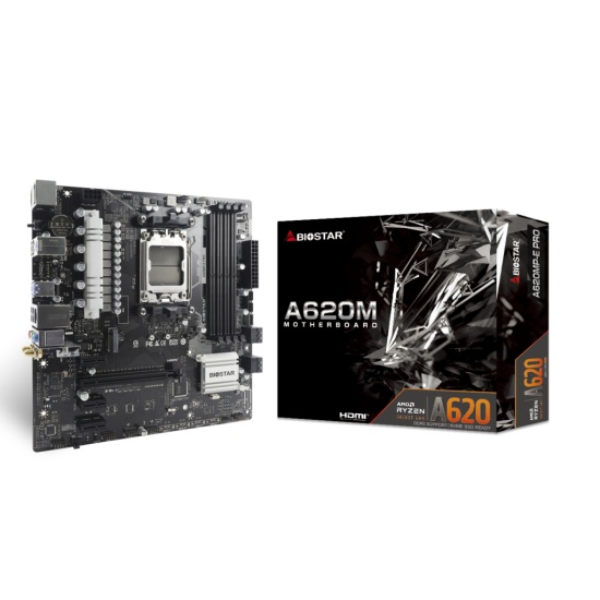 Biostar A620MP-E PRO motherboard AMD A620 Socket AM5 micro ATX Image