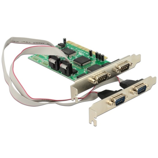 DeLOCK PCI Card 4x Serial interface cards/adapter Image