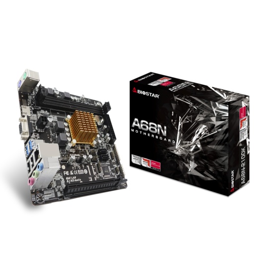 Biostar A68N-2100K motherboard mini ITX Image