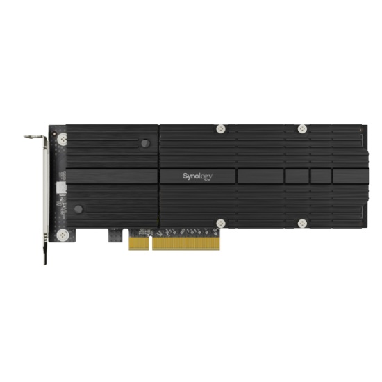 Synology M2D20 interface cards/adapter Internal PCIe Image