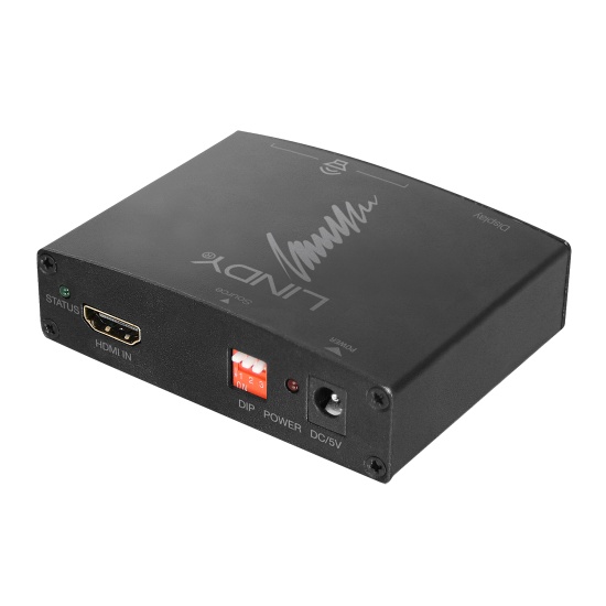 Lindy HDMI 4K Audio Extractor with bypass Image