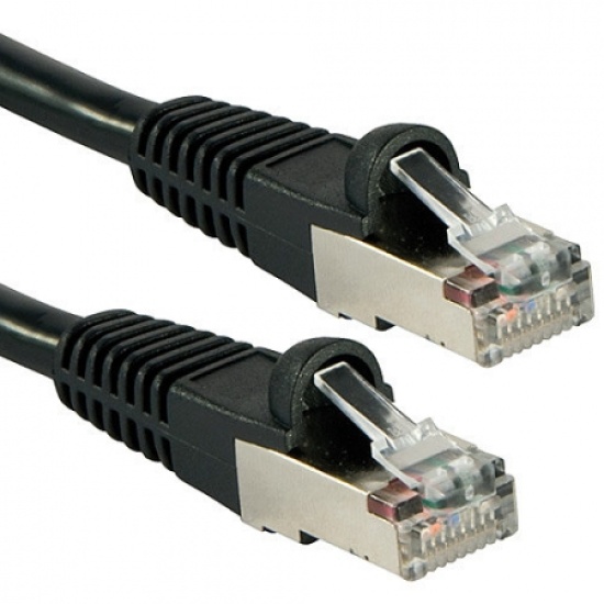Lindy 47184 networking cable Black 15 m Cat6 S/FTP (S-STP) Image