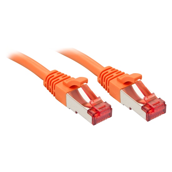 Lindy RJ-45 Cat.6 S/FTP 10m networking cable Orange Cat6 S/FTP (S-STP) Image