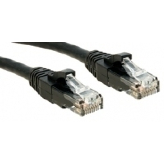 Lindy Cat.6 UTP Premium 3.0m networking cable Black 3 m Image