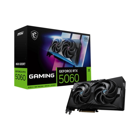 MSI GeForce RTX 5060 8G GAMING OC NVIDIA 8 GB GDDR7 Image