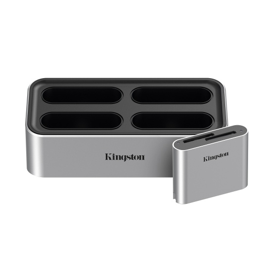 Kingston Technology USB-C 3.2 Gen2 Workflow Station Dock w/Dual-Slot SD UHS-II Card Reader Image