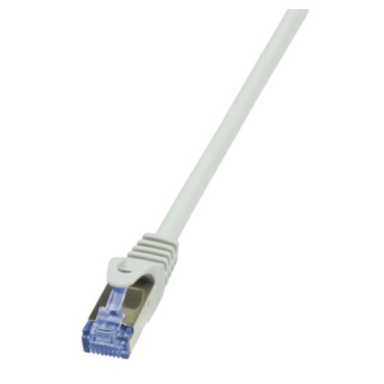 LogiLink 3m Cat7 S/FTP networking cable Grey S/FTP (S-STP) Image