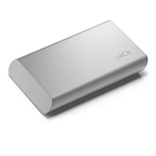 LaCie STKS500400 external solid state drive 500 GB USB Type-C Silver Image