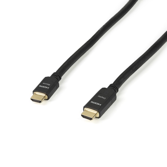 StarTech.com 98ft (30m) Active HDMI Cable - 4K High Speed HDMI Cable with Ethernet - CL2 Rated for In-Wall Install - 4K 30Hz Video - HDMI 1.4 Cord - For HDMI Monitor, Projector, TV, Display Image