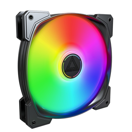 Montech HP140 ARGB PWM Computer case Fan 14 cm Black 1 pc(s) Image