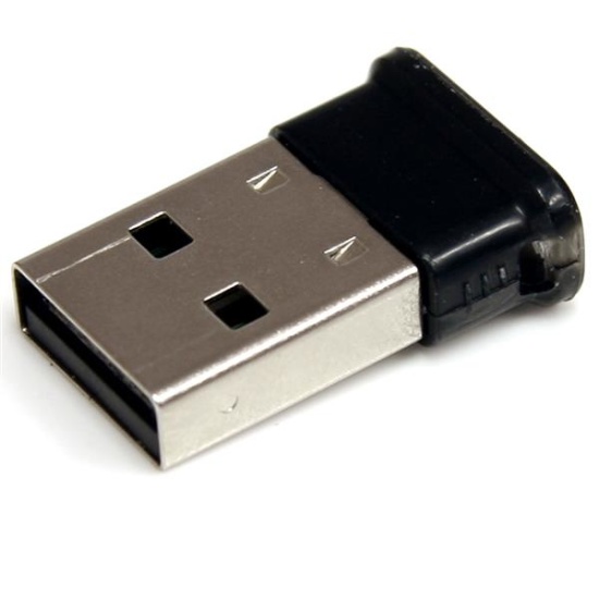 StarTech.com Mini USB Bluetooth 2.1 Adapter - Class 1 EDR Wireless Network Adapter Image