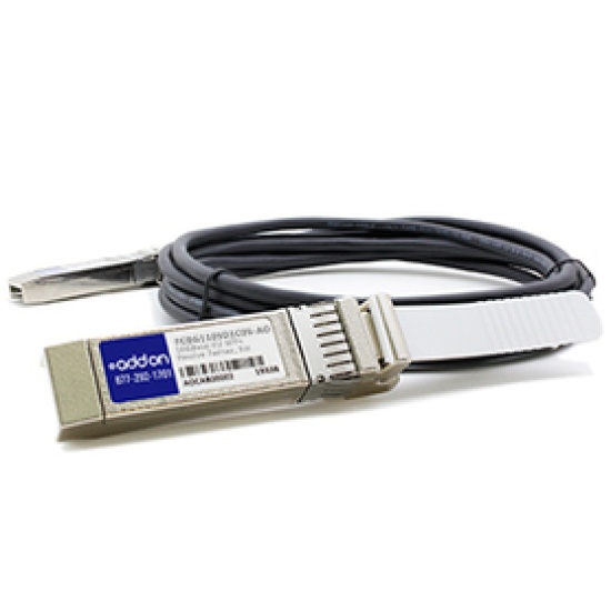 AddOn Networks FCBG110SD1C05-AO InfiniBand/fibre optic cable 5 m SFP+ Black Image