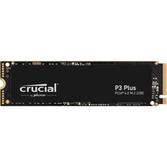 Crucial P3 Plus M.2 500 GB PCI Express 4.0 3D NAND NVMe Image