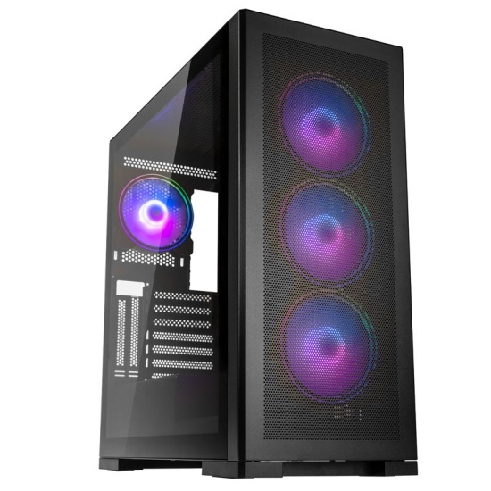 Kolink UNITY MESHBAY ARGB computer case Midi Tower Black Image