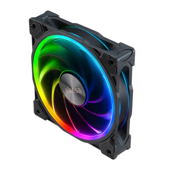 Akasa SOHO AR Computer case Fan 12 cm Black, Transparent 1 pc(s) Image