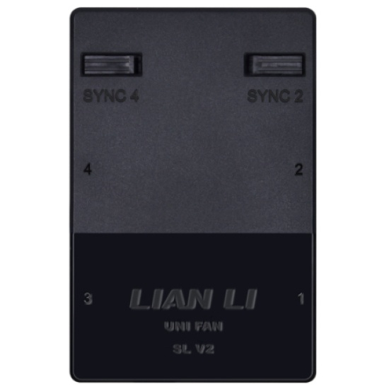Lian Li UNI HUB – SLV2 fan speed controller 16 channels Black, White Image