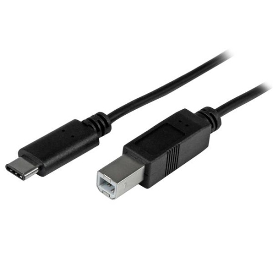 StarTech.com USB-C to USB-B Cable - M/M - 2 m (6 ft.) - USB 2.0 Image