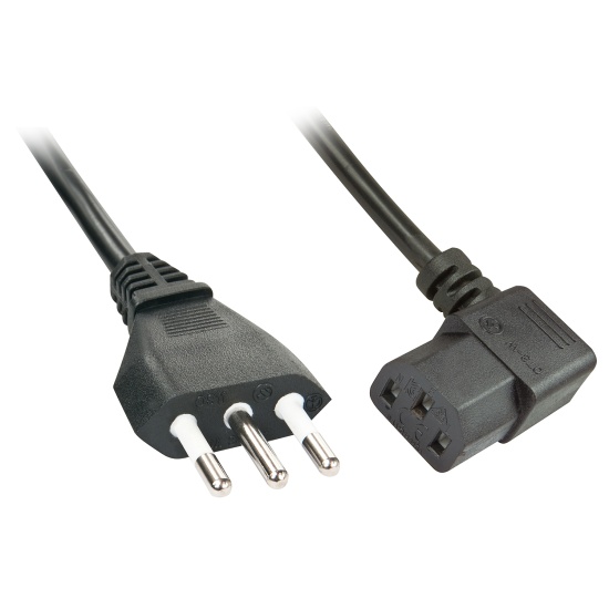 Lindy 30346 power cable Black 2 m C13 coupler Image