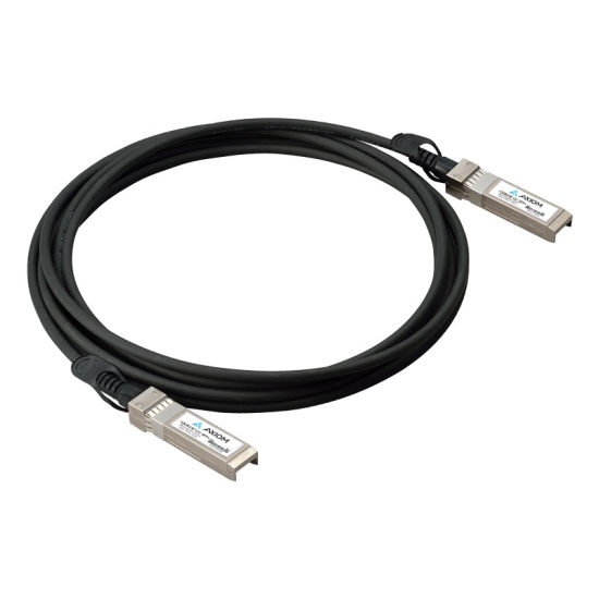 Axiom XDACBL0.5M-AX InfiniBand/fibre optic cable 0.5 m SFP+ Black Image