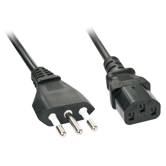 Lindy 30415 power cable Black 5 m CEI 23-16 C13 coupler Image