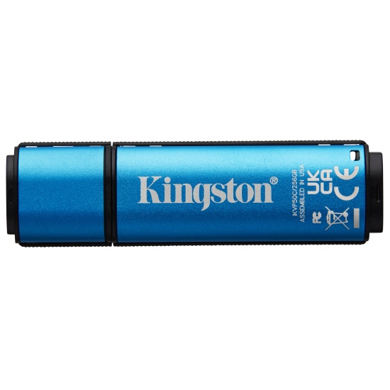 Kingston Technology IronKey 256GB USB-C Vault Privacy 50C AES-256 Encrypted, FIPS 197 Image