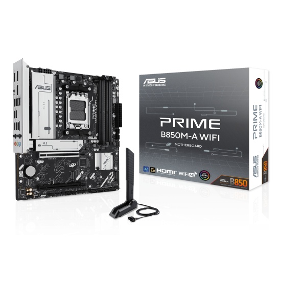 ASUS PRIME B850M-A WIFI AMD B850 Socket AM5 micro ATX Image