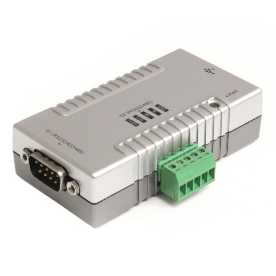 StarTech.com 2 Port USB to RS232 RS422 RS485 Serial Adapter with COM Retention Image
