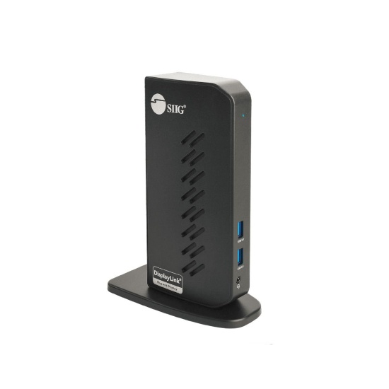 Siig JU-DK0L11-S1 laptop dock/port replicator Wired Black Image