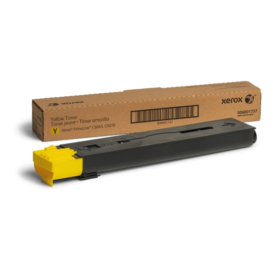 Xerox Genuine PrimeLink C9065 / C9070 Yellow Toner Cartridge - 006R01737 Image