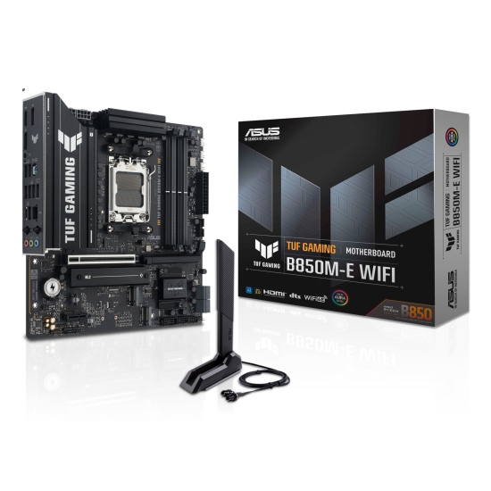 ASUS TUF GAMING B850M-E WIFI AMD B850 Socket AM5 micro ATX Image