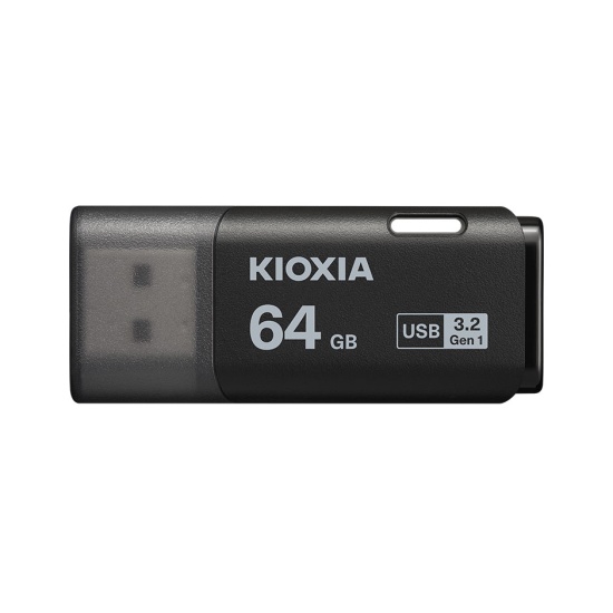 Kioxia LU301K064GG4 USB flash drive 64 GB USB Type-A 3.2 Gen 1 (3.1 Gen 1) Black Image