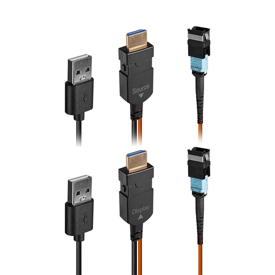 Lindy 38360 InfiniBand/fibre optic cable 100 m MPO Multicolour Image