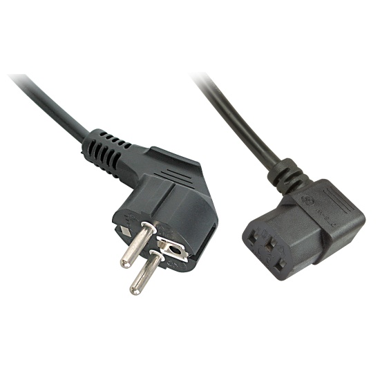 Lindy 30309 power cable Black 5 m CEE7/7 IEC 320 Image