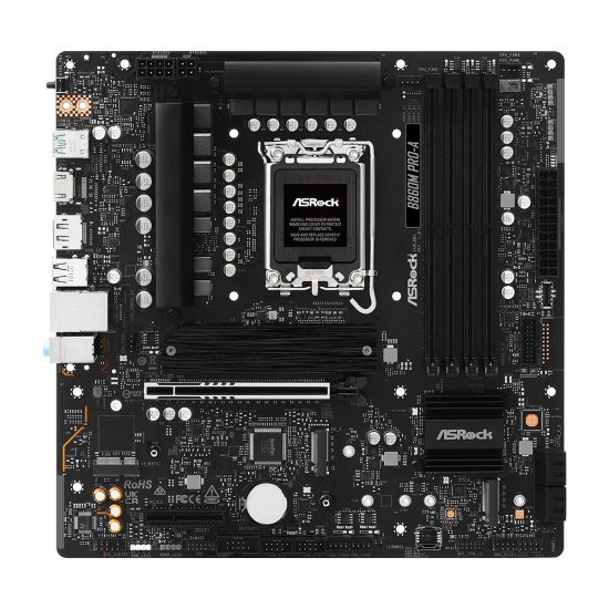 Asrock B860M Pro-A Intel B860 LGA 1851 (Socket V1) micro ATX Image