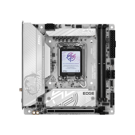MSI MPG B860I EDGE TI WIFI motherboard Intel B860 LGA 1851 (Socket V1) mini ITX Image